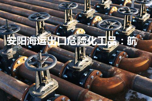 安阳海运出口危险化工品：航行中的隐患，你知多少？