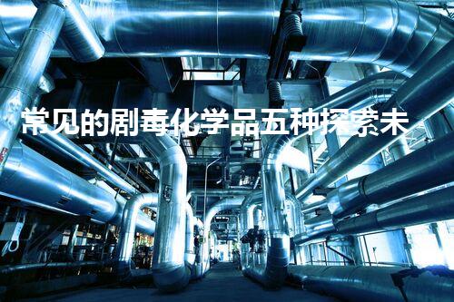 常见的剧毒化学品五种探索未来城市的废弃物管理方案