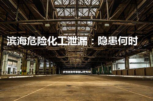 滨海危险化工泄漏：隐患何时爆发？
