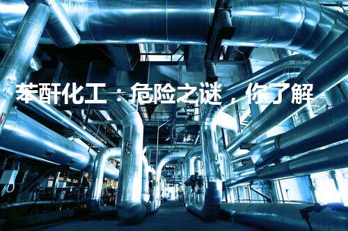 苯酐化工：危险之谜，你了解多少？