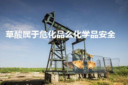 草酸属于危化品么化学品安全处理：解密实战经验与技术要点！